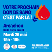 Collecte de sang d'Arcachon